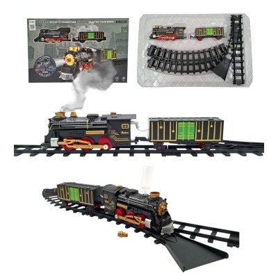 IŞIKLI SESLİ DUMAN ÇIKARAN TREN