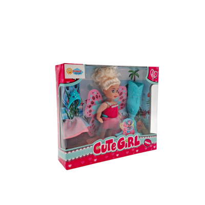 12 CM. KUTUDA ELBİSELİ BEBEK ***YENİ