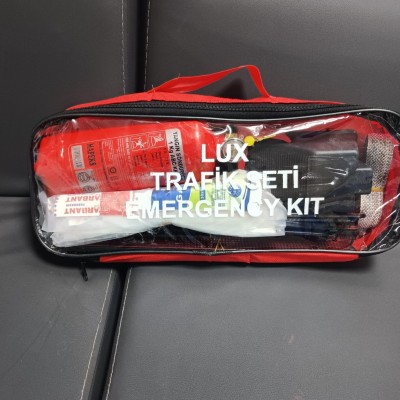 Araç İçi Güvenlik Trafik Seti Tam Donanımlı Acil Müdahale Paketi