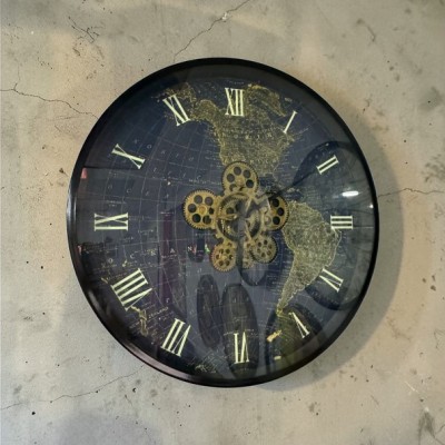 Metal Duvar Saati 60 cm Model 7