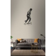 Lazer Kesim Metal Duvar Dekoru, Atatürk Kocatepe 40 cm