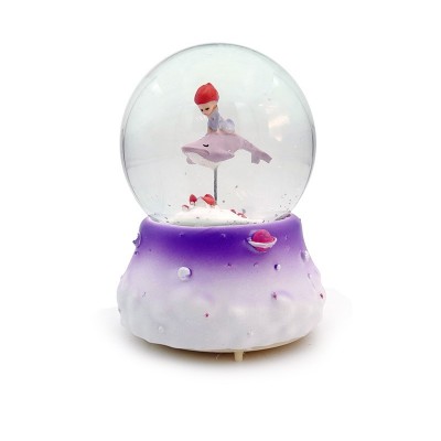 ORTA BOY KARLI IŞIKLI MÜZİKLİ KAR KÜRESİ