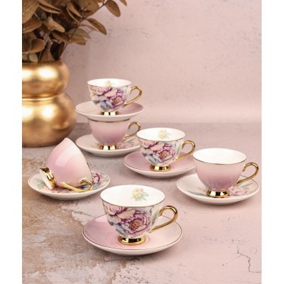 FLORABEL 6 LI PORSELEN FİNCAN TAKIMI