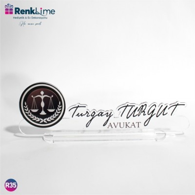 AVUKAT MASA İSİMLİĞİ