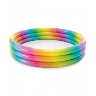 58439 Gökkuşağı Renkli 3 Bölme Havuz 147 cm