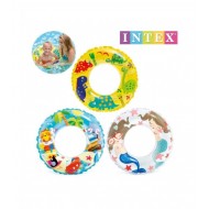 59242 Şeffaf Desenli Simit 61 cm