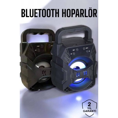Yüksek Performanslı Bluetooth Hoparlör Kablosuz Taşınabilir