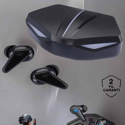 Bluetooth Gamer Oyuncu Kulaklığı ANC Özelliği Yüksek Ses Kaliteli