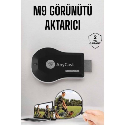 M9 Plus Hdmi Kablosuz Görüntü Ve Ses Aktarıcı HD Görüntü