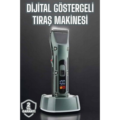 Tıraş Makinesi Uzun Pil Ömrü Şarjlı Günlük Tıraş Makinesi