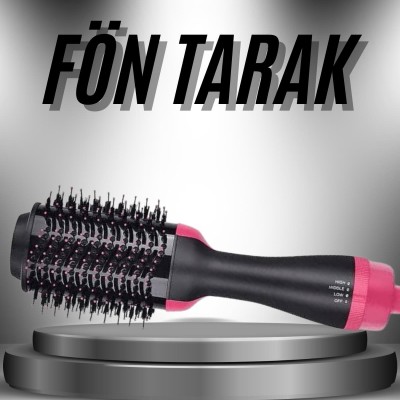 Saç Şekillendirici Ve Saç Düzleştirici Fön Tarağı Tarak Fırça 1200w Saç Kurutma