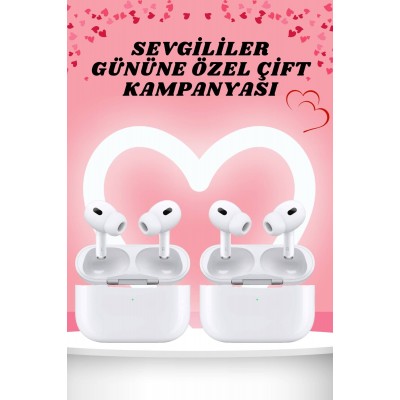 Sevgiliye Hediye Çift Kulaklığı Yeni Nesil Pro Kulaklık Sevgililer Gününe Özel Kampanya