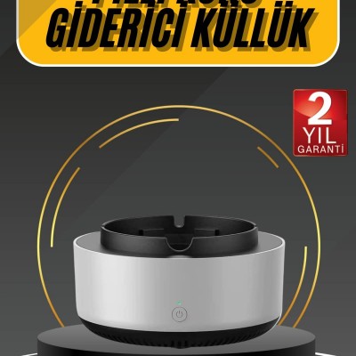 Kül Tablası Hava Temizleyici Araç Akıllı Küllük Duman Temizleyici