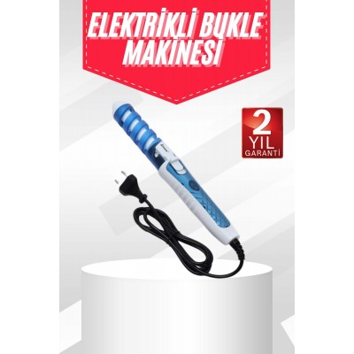 16 MM Spiral Saç Maşası Kalın Bukle Profesyonel Maşa