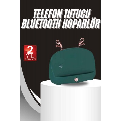 Bluetooth Hoparlör Uzun Pil Ömrü Yüksek Ses Kaliteli Kablosuz Telefon Tutma