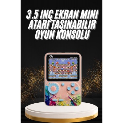 Televizyona Bağlanan Çift Joystick Taşınabilir Klasik Retro Oyunlu