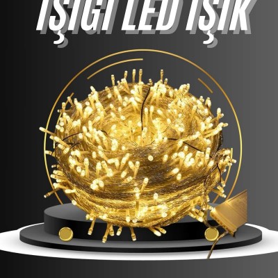 Dış Mekan Led Aydınlatma 10 Metre Gün Işığı Led Işık Pilli