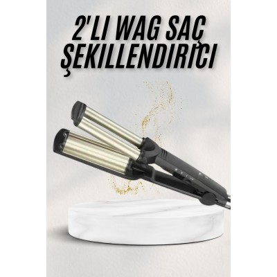 Saç Şekillendirici Wag Maşa Su Dalga Maşası Tüm Saç Tiplerine Uygun