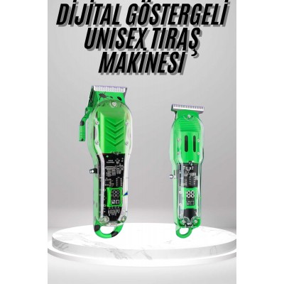 Islak ve Kuru Kullanıma Uygun Şarjlı Tıraş Makinesi Kısaltma Makinesi