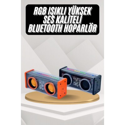 Bluetooth Hoparlör Taşınabilir Hoparlör 5.0 Bluetooth TWS Stereo Kablosuz