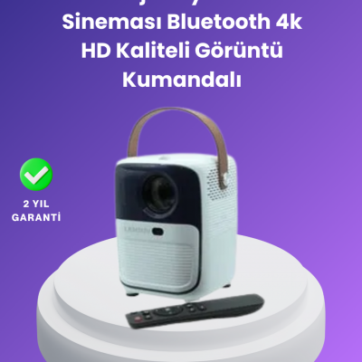 Çoklu Giriş Destekli Projektör – HDMI, USB ve Kulaklık Bağlantı Seçenekleriyle Geniş Uyumluluk