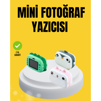 Baskı Kamera – Çift Lensli, Anında Baskı ve 10X Zoom Özellikli Dijital Fotoğraf Makinesi