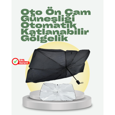 Katlanabilir Oto Güneşlik – Pratik, Dayanıklı, UV Koruyucu Tasarım