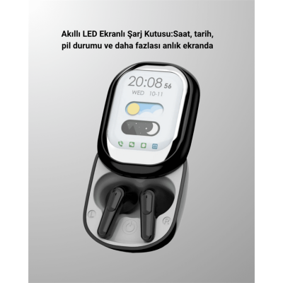 Dokunmatik Kontrollü Bluetooth Kulaklık – Pods Fine Uyumlu
