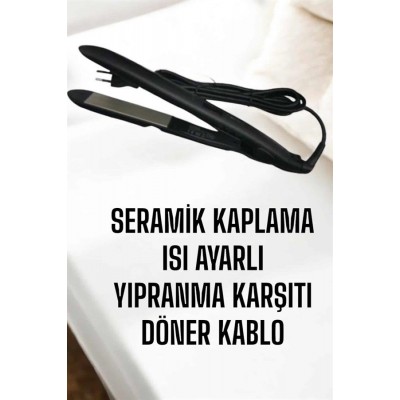Saç Düzleştirici Yıpranma Karşıtı Keratin Bakımı Seramik Kaplama
