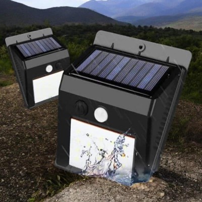 Solar Lamba Giriş, Bahçe Yol Avlu Hareket Sensörlü Led Parlak Gece Su Geçirmez