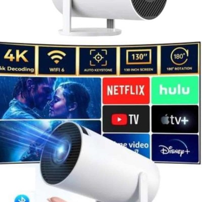 Taşınabilir Projeksiyon Ayaklı Projektör Android Uyumlu HDMI Girişli