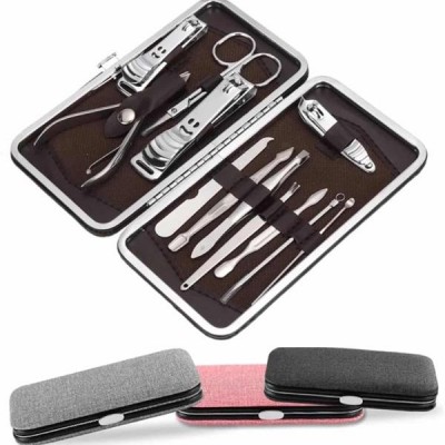 Tırnak Bakımı Tırnak Makası Profesyonel 12 Parça El Ayak Manikür Pedikür Seti