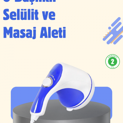 Elektrikli Yağ Yakıcı Masaj Aleti 5 Başlıklı Vücut Şekillendirici