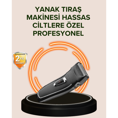 Şarj Göstergeli Yıkanabilir Erkek Tıraş Makinesi