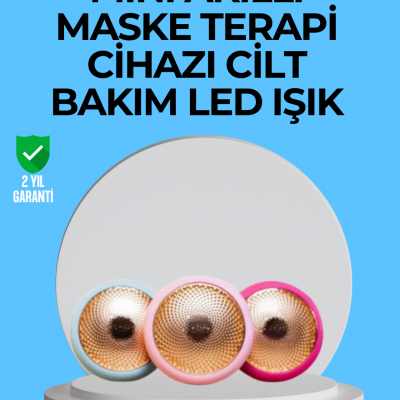 Gelişmiş LED ve Termoterapi Teknolojili UFO Mini Cilt Yenileyici