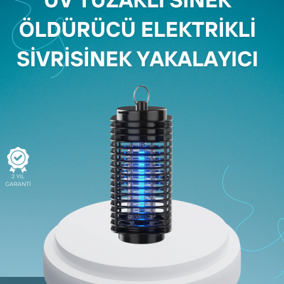 Çevre Dostu Elektrikli Sivrisinek Öldürücü Lamba – 50m² Etki Alanı