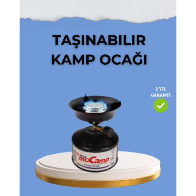 Kompakt ve Hafif Kamp Ocağı Seti Gaz Tüplü