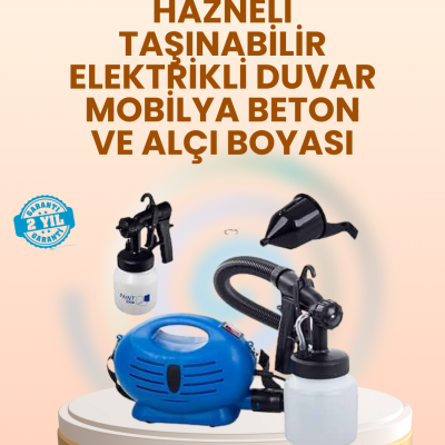 Hızlı Kurulumlu Boya Püskürtme Sistemi