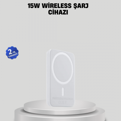 15W Araç Telefon Tutucu Kablosuz Hızlı Şarj Özellikli