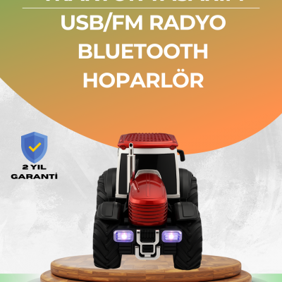 Taşınabilir Nostaljik Araç Tasarımlı Bluetooth Hoparlör