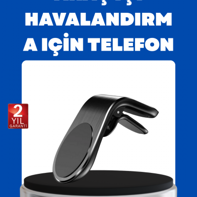 Kalorifer Izgaralı Manyetik Telefon Tutucu – Sarsıntı Geçirmez
