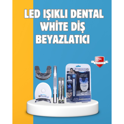 Mavi Işık Teknolojisi ile Güvenli Diş Beyazlatıcı Sistem