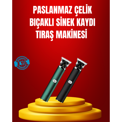 Ergonomik Tasarımlı Dayanıklı Metal Gövdeli Saç Kesme Makinesi