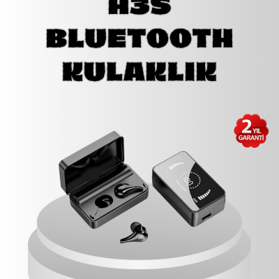 HiFi Ses Kaliteli Kablosuz Kulaklık – BT5.1, LED Ekranlı Şarj Kutusu, 3500 mAh