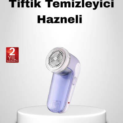 USB Şarjlı Tiftik Temizleyici – Kolay Temizlenen Hazne ve Bıçak, Taşınabilir