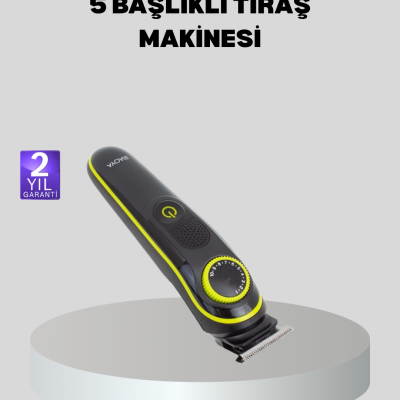 Erkek Bakım Seti – Kablosuz Şarjlı Tıraş Makinesi, Su Geçirmez ve Sessiz Motorlu