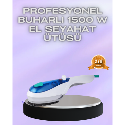 Kompakt Seyahat Tipi Buharlı Ütü Pratik Kırışıklık Açıcı