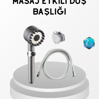 Masaj Etkili Duş Başlığı – Su Tasarruflu, Yüksek Basınçlı ve Cilt Dostu Tasarım