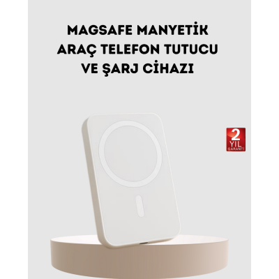 5000mAh Manyetik Powerbank – iPhone Serisi İçin Taşınabilir Kablosuz Şarj Cihazı