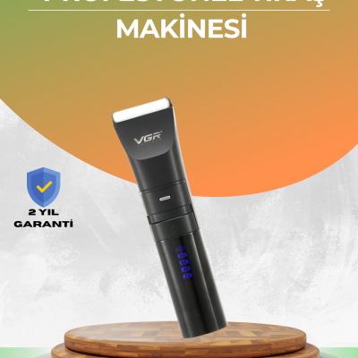 Erkek Saç ve Sakal Kesme Makinesi – Su Geçirmez, Sessiz Motorlu